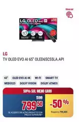 LG - Tv Oled EVO A 65" OLED65C55LA.API