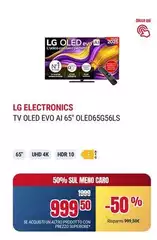 LG - Tv Oled Evo Ai 65" OLED65G56LS