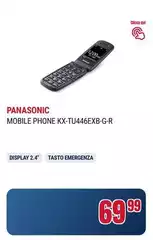 Panasonic - Mobile Phone Kx-tu446xb-r Panasonic - Mobile Phone Kx-tu446xb-r