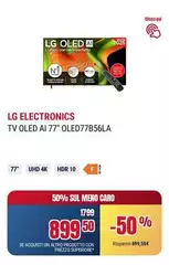 LG - Tv Oled Ai 77" OLED77B56LA