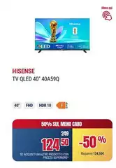 Hisense - Tv Qled 40" 40A59Q