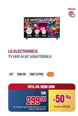 LG - Tv Uhd Ai 65" 65UA75006LA