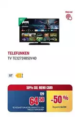 Telefunken - Tv Te32759b50v4d Telefunken - Tv Te32759b50v4d