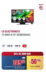 LG - Tv Qned Ai 43" 43qned86a6c