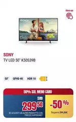 Sony - Tv Led 50" K50S39B Sony - Tv Led 50" K50S39B