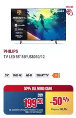 Philips - Tv Led 55" 55pus8010/12
