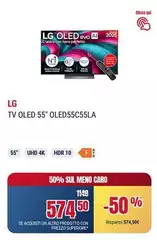 LG - Tv Oled 55" Oled55c55la