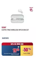 Sony - Cuffie True Wireless WFC510W.CE7 Sony - Cuffie True Wireless WFC510W.CE7