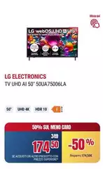 LG - Tv Uhd Ai 50" 50UA75006LA