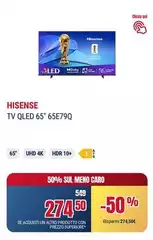 Hisense - Tv Qled 65" 65E790