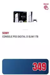 Sony - Console Ps5 Digital D Slim 1tb Sony - Console Ps5 Digital D Slim 1tb