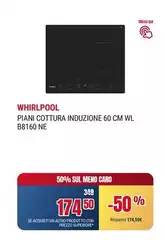 Whirlpool - Piani Cottura Induzione 60 Cm Wl B8160 Ne Whirlpool - Piani Cottura Induzione 60 Cm Wl B8160 Ne