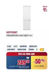Hotpoint - Frigorifero HAC18D011A01 Hotpoint - Frigorifero HAC18D011A01
