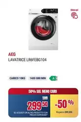 Aeg - Lavatrice Lr6febg104