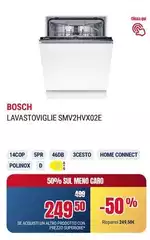 Bosch - Lavastoviglie SMV2HVX02E