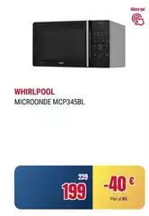 Whirlpool - Microonde MCP345BL Whirlpool - Microonde MCP345BL