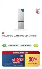 LG - Frigorifero Combinato GBV7280BMB
