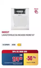 Indesit - Lavastoviglie Da Incasso In21KE107