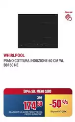 Whirlpool - Piano Cottura Induzione 60 Cm Wl B8160 Ne