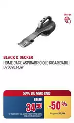 Black & Decker - Home Care Aspirabriciole Ricaricabili Dvd320j-qw Black & Decker - Home Care Aspirabriciole Ricaricabili Dvd320j-qw