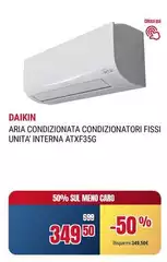 Daikin - Aria Condizionata Condizionatori Fissi Unita 'Interna ATXF35G Daikin - Aria Condizionata Condizionatori Fissi Unita 'Interna ATXF35G