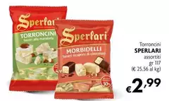 Sperlari - Torroncini Sperlari - Torroncini