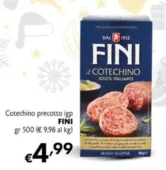 Fini - Cotechino Precotto IGP Fini - Cotechino Precotto IGP