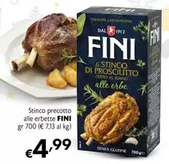 Fini - Stinco Precotto Alle Erbette Fini - Stinco Precotto Alle Erbette
