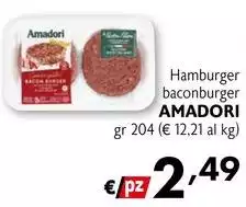 Amadori - Hamburger Baconburger Amadori - Hamburger Baconburger