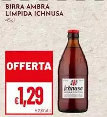 Ichnusa - Birra Ambra Limpida Ichnusa - Birra Ambra Limpida