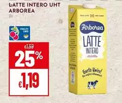 Arborea - Latte Intero Uht Arborea - Latte Intero Uht