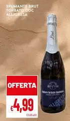 Brut - Spumante Torbato DOC Brut - Spumante Torbato DOC
