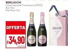 Berlucchi - Cuvée Imperiale Franciacorta DOCG Brut 75cl Max Rosé Berlucchi - Cuvée Imperiale Franciacorta DOCG Brut 75cl Max Rosé