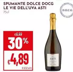 Le vie dell'uva - Spumante Dolce DOCG Le vie dell'uva - Spumante Dolce DOCG