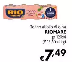 Rio Mare - Tonno All'Olio Di Oliva Rio Mare - Tonno All'Olio Di Oliva