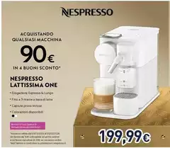 De Longhi - Nespresso Lattissima One De Longhi - Nespresso Lattissima One