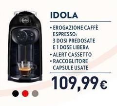 Lavazza - Idola Automatica Macchina Per Caffè A Capsule 1,1 L