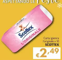 Scottex - Carta Igienica L'Originale X10 Scottex - Carta Igienica L'Originale X10