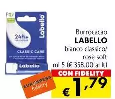 Labello - Burrocacao Bianco Classico/Rose Soft Labello - Burrocacao Bianco Classico/Rose Soft