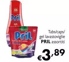 Pril - Tabs/Caps/Gel Lavastoviglie Pril - Tabs/Caps/Gel Lavastoviglie
