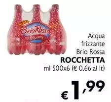 Rocchetta - Acqua Frizzante Brio Rossa Rocchetta - Acqua Frizzante Brio Rossa