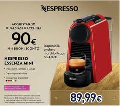Nespresso - Essenza Mini