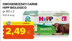 Hipp - Omogeneizzati Carne Biologico Hipp - Omogeneizzati Carne Biologico