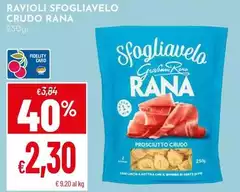 Rana - Ravioli Sfogliavelo Crudo Rana - Ravioli Sfogliavelo Crudo