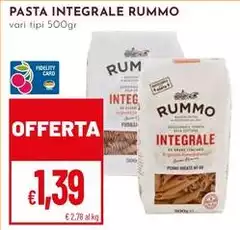 Rummo - Pasta Integrale Rummo - Pasta Integrale