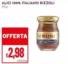 Rizzoli - Alici 100% Italiano Rizzoli - Alici 100% Italiano