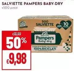 Pampers - Salviette Baby-Dry Pampers - Salviette Baby-Dry