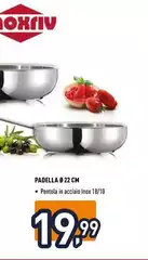Inoxriv S.p.a. - Padella Ø 22 Cm Inoxriv S.p.a. - Padella Ø 22 Cm