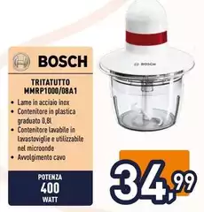 Bosch - Tritatutto MMRP1000/08A1 Bosch - Tritatutto MMRP1000/08A1