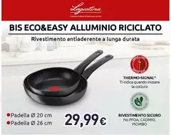 Lagostina - Bis Eco&Easy Alluminio Riciclato Lagostina - Bis Eco&Easy Alluminio Riciclato